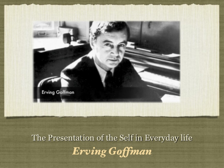 Erving goffman the presentation of self in everyday life pdf